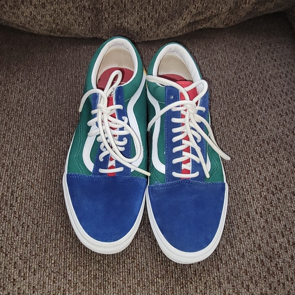 Vans Other - Vans Blue and Green Sneakers